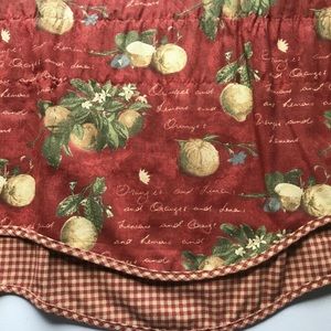 Set of 4 Waverly valences